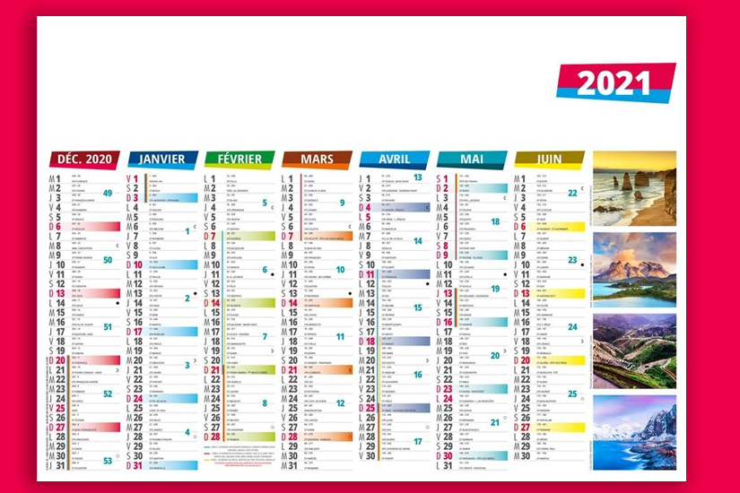 CALENDRIERS BANCAIRES